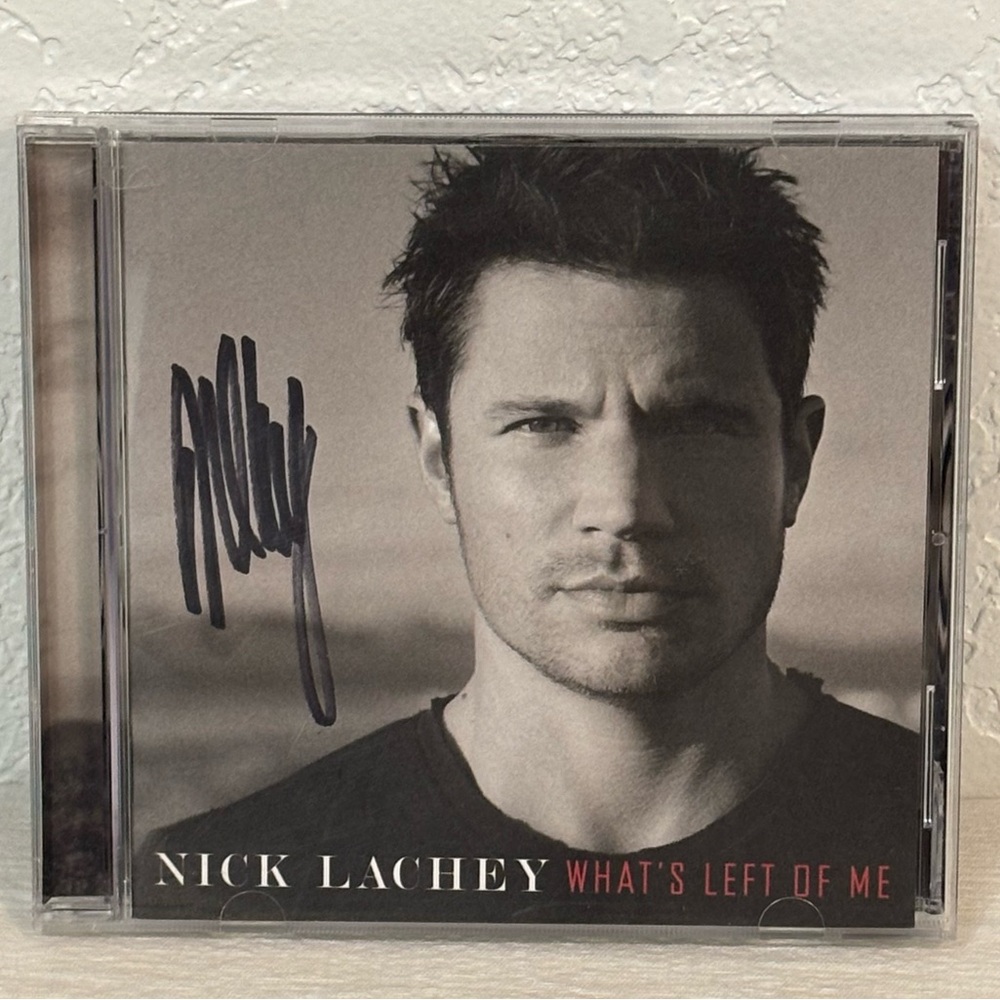 🆕 Autographed Nick Lachey CD | ‘What’s Left of Me’
NEW CD, never played.